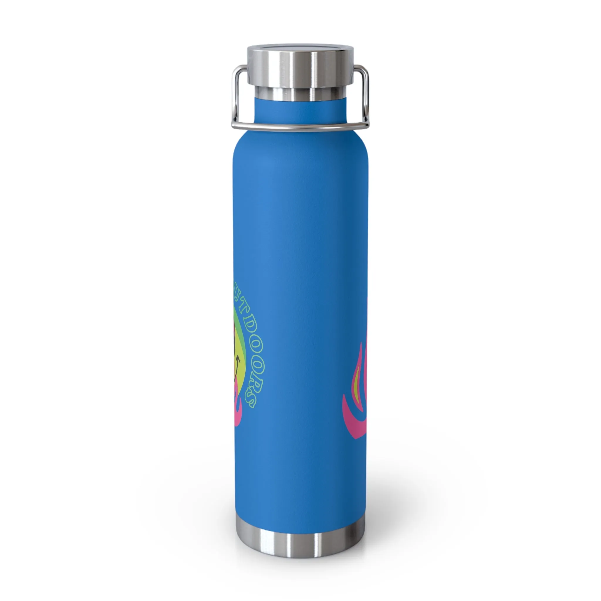 Happy Camper Copper Vacuum Insulated Bottle, 22oz