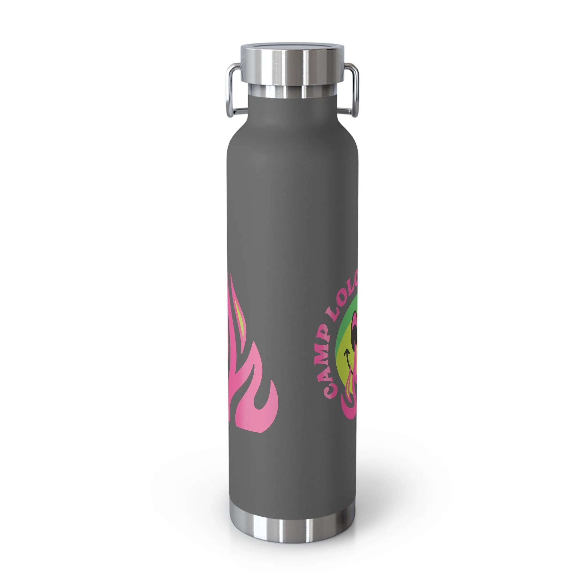 Happy Camper Copper Vacuum Insulated Bottle, 22oz