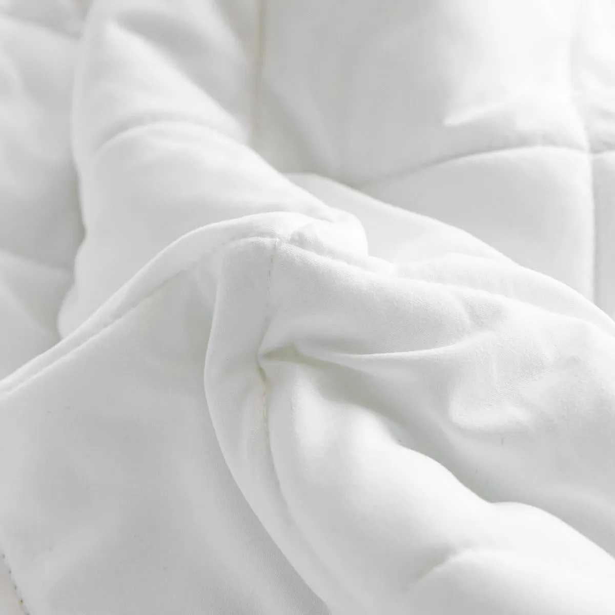 Heated Comfort Mattress Pad - White