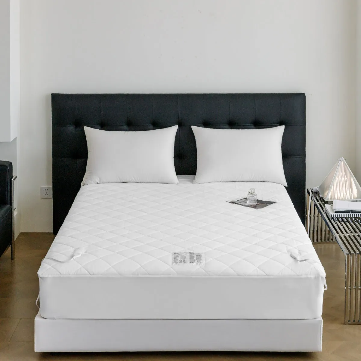 Heated Comfort Mattress Pad - White