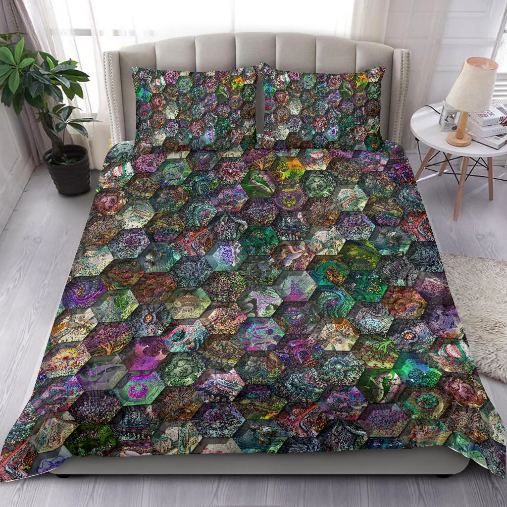 Hex Montage | Bedding Set | James Fletcher