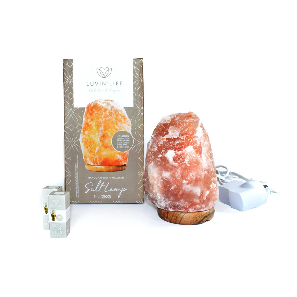 Himalayan Salt Lamp 1-2kg