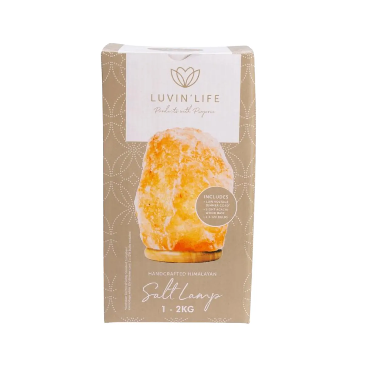 Himalayan Salt Lamp 1-2kg