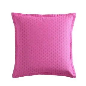 Inner Sanctum Pink European Pillowcase by Logan and Mason