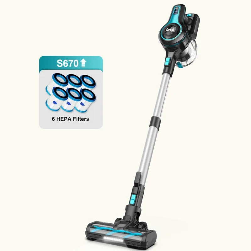 INSE S670 Cordless Vacuum Cleaner 25kpa Powerful Suction 6 in 1 Multifunction