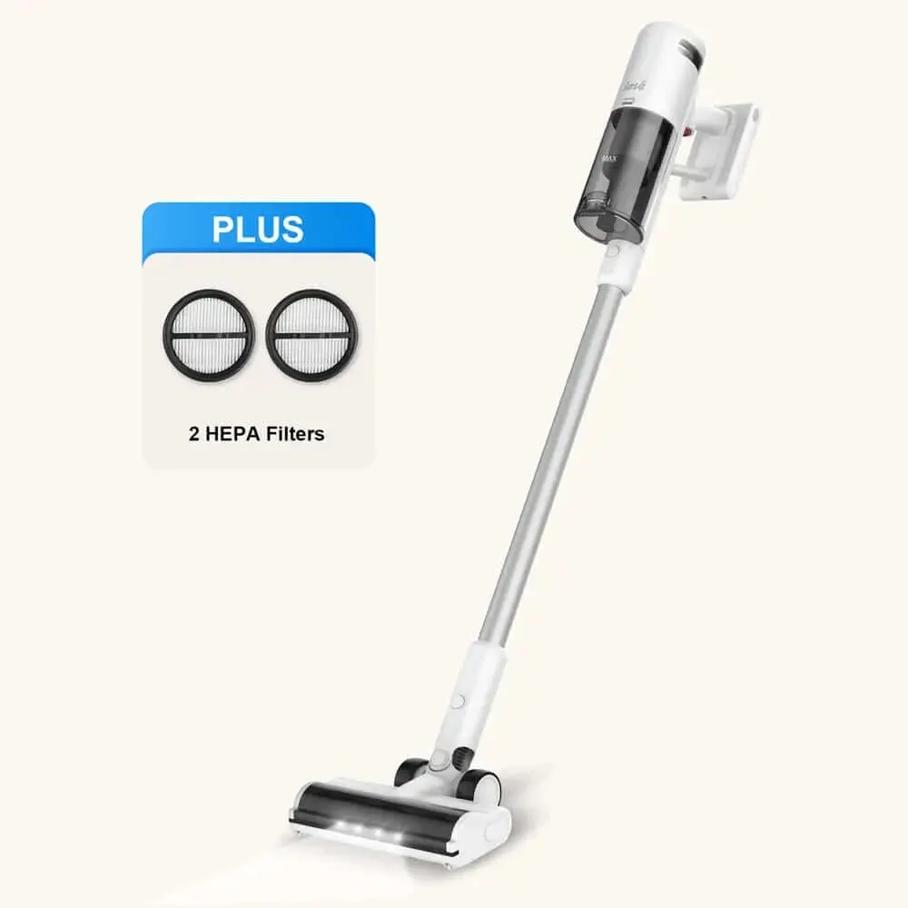 INSE V120 Cordless Vacuum For Hard Floors with 33Kpa Powerful Suction