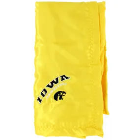 Iowa Hawkeyes Silky and Super Soft Plush Baby Blanket, 28" x 28"