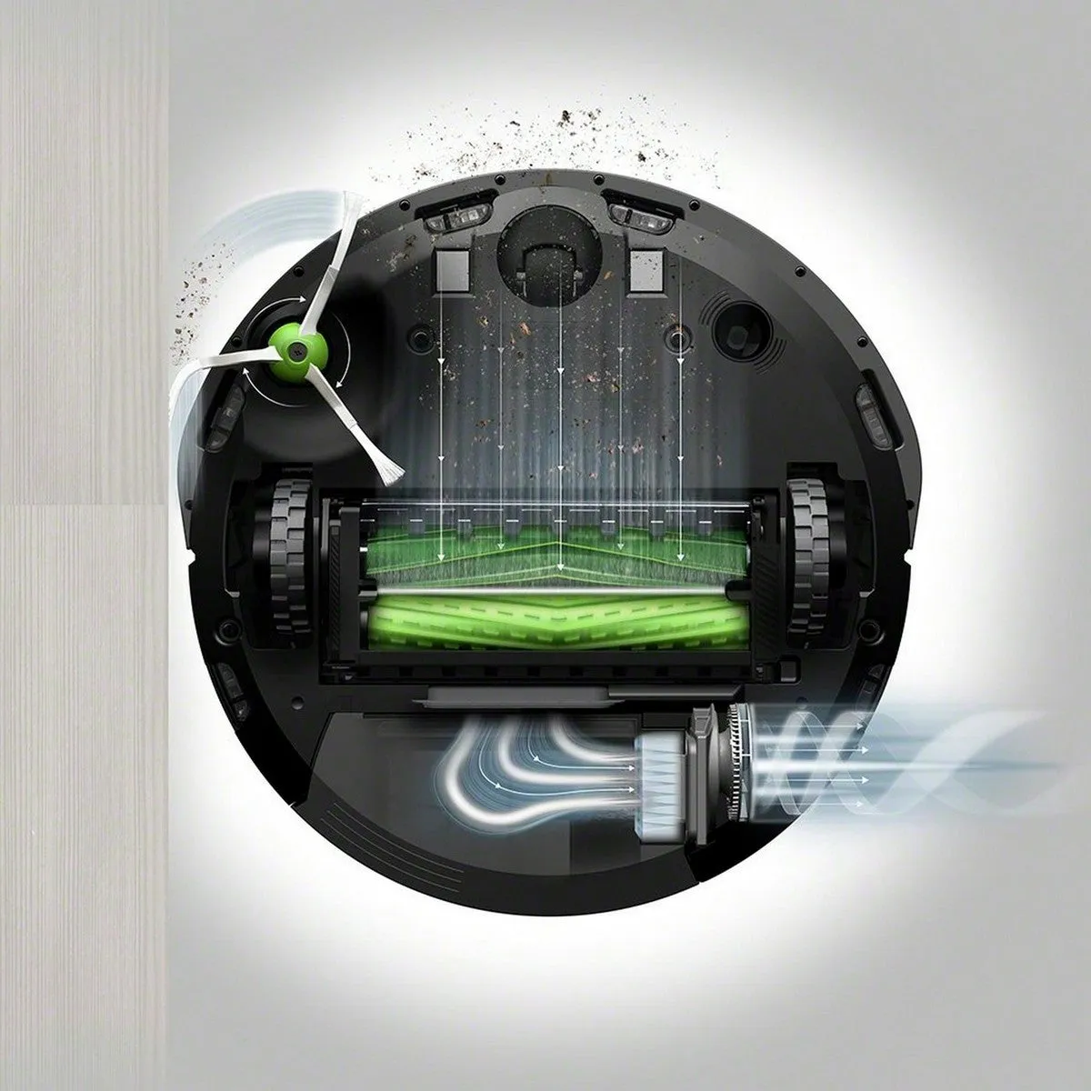 iRobot® Roomba® i7  Wi-Fi連接自動排空掃地機器人｜自動污垢處理