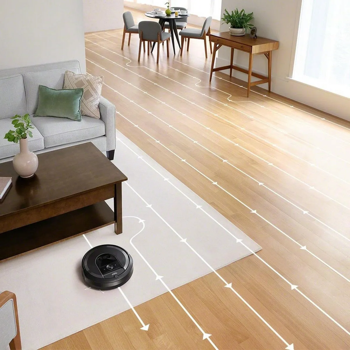 iRobot® Roomba® i7  Wi-Fi連接自動排空掃地機器人｜自動污垢處理