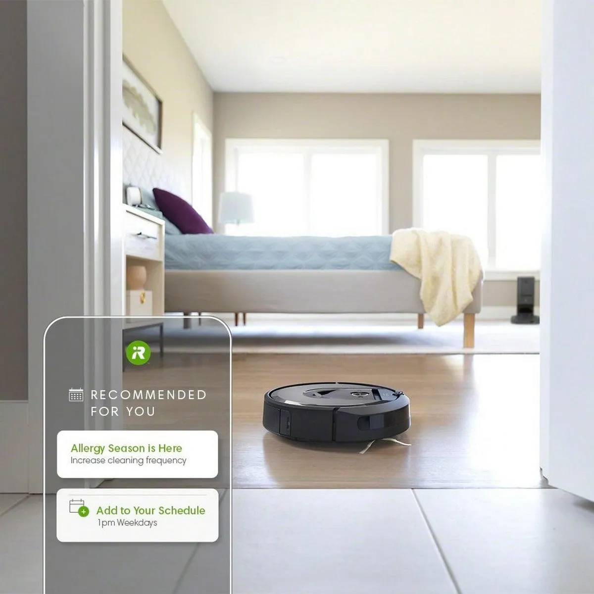 iRobot® Roomba® i7  Wi-Fi連接自動排空掃地機器人｜自動污垢處理