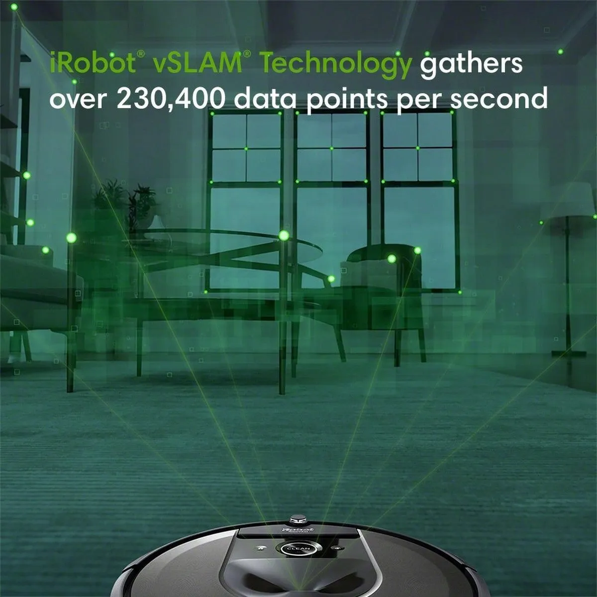 iRobot® Roomba® i7  Wi-Fi連接自動排空掃地機器人｜自動污垢處理