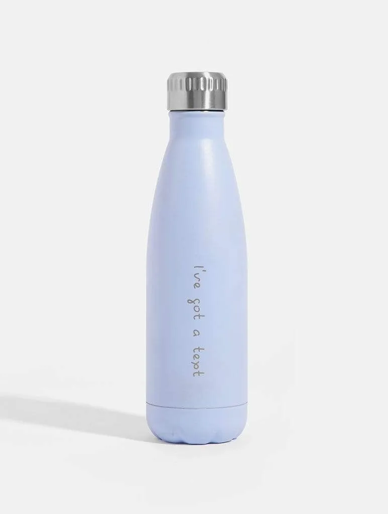 I’ve Got a Text Blue Water Bottle 500ml