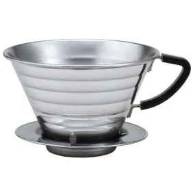 Kalita 185 2-Cup Stainless Steel Wave Dripper