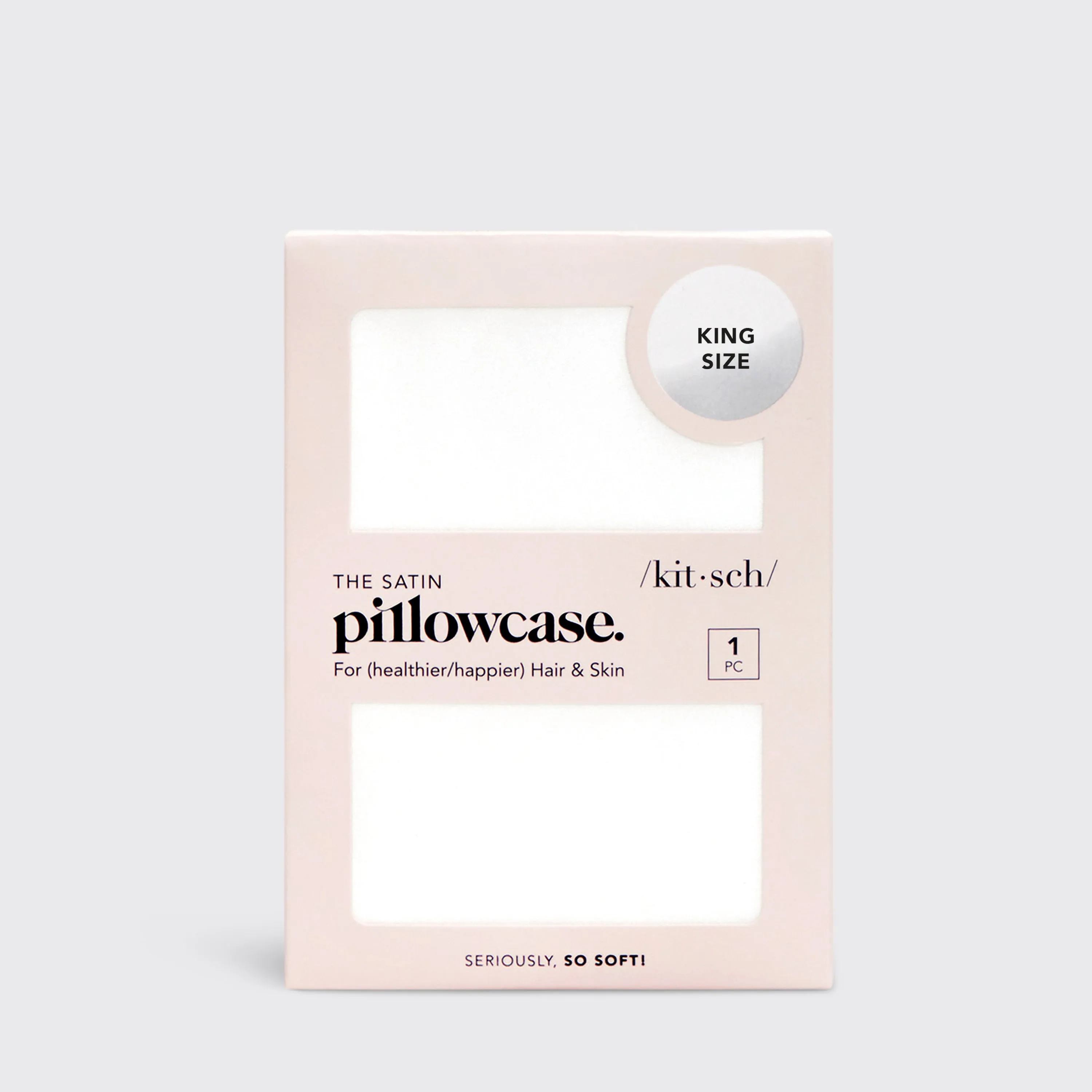 King Pillowcase - Ivory