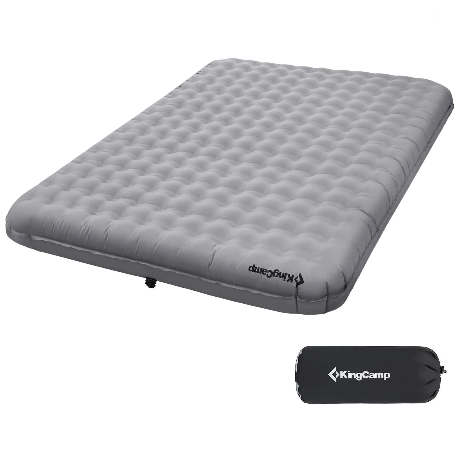 KingCamp Double Air Mattress & Cotton Mattress Cover Bundle