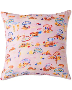 Kip & Co x Ken Done Beach Days Linen European Pillowcases