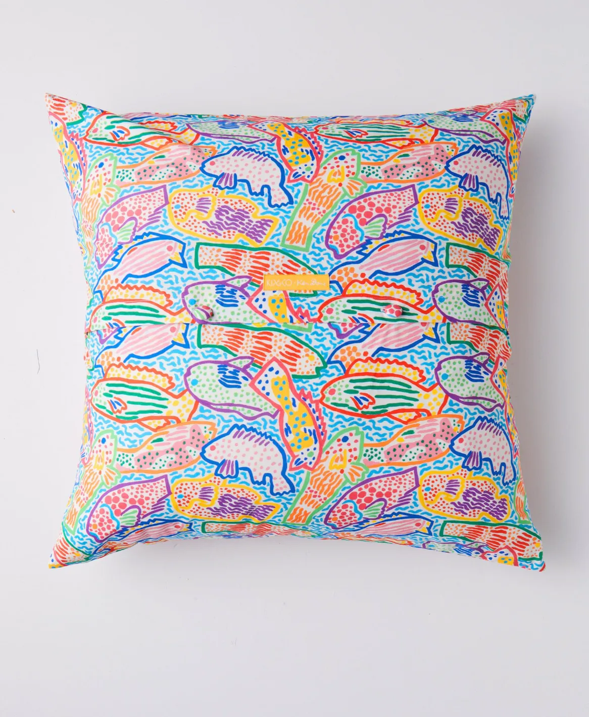 Kip & Co x Ken Done Rainbow Fish Organic Cotton European Pillowcases