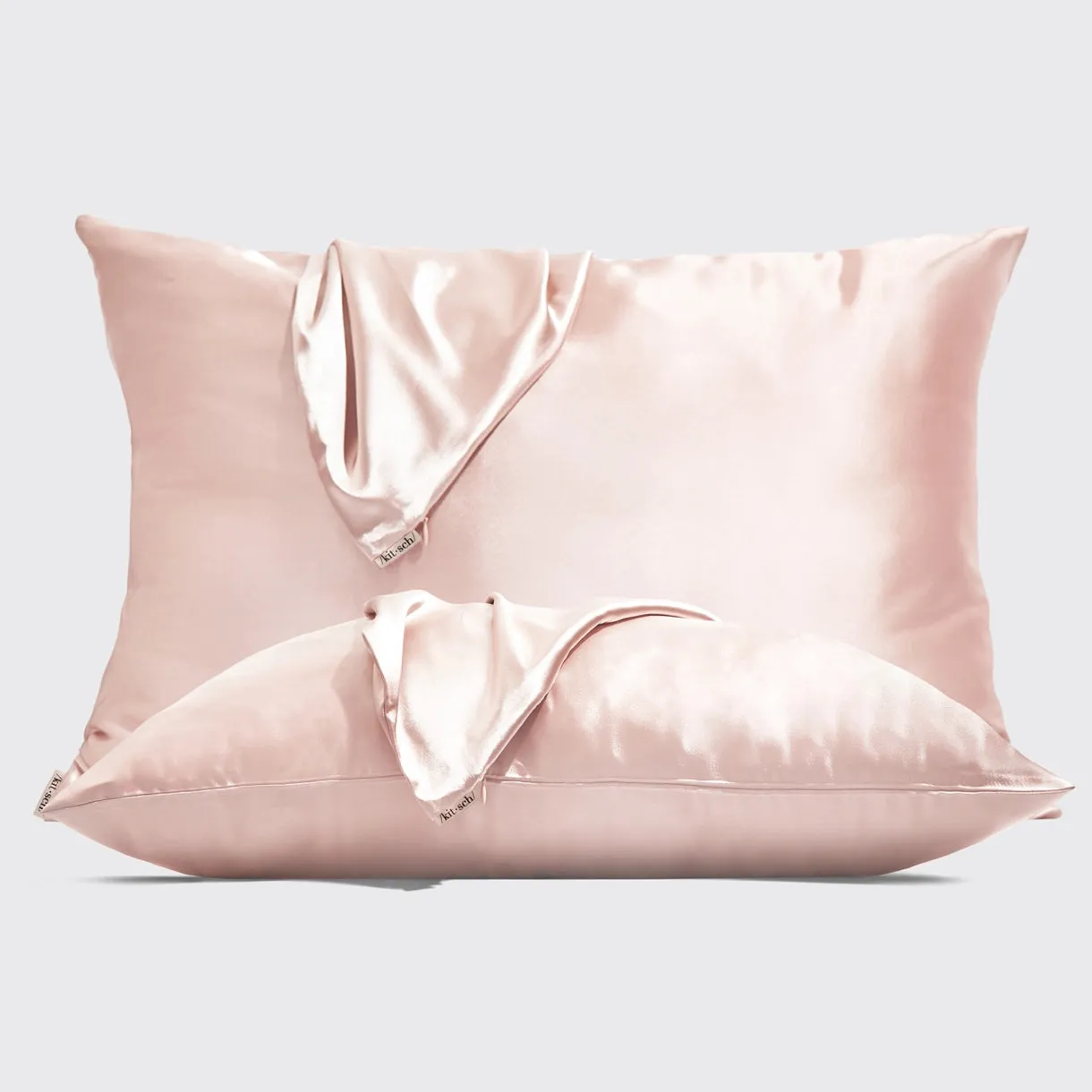 KITSCH Holiday Standard 2pc Pillowcase Set- Blush