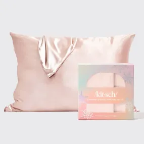 KITSCH Holiday Standard 2pc Pillowcase Set- Blush