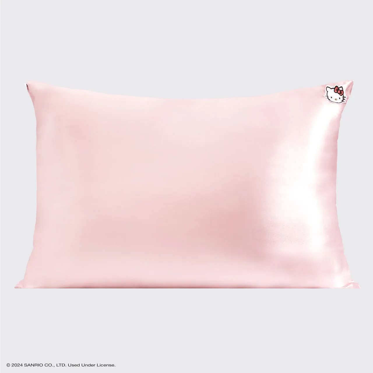 Kitsch x Hello Kitty Satin Pillowcase - Pink Hello Kitty Face