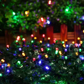 Kuber Industries 3 Pieces 8 MM 20 Meter LED's Waterproof Fairy Decorative String Light - Red Green Blue - Decoration Indoor/Outdoor for Party Wedding Diwali -CTKTC23021