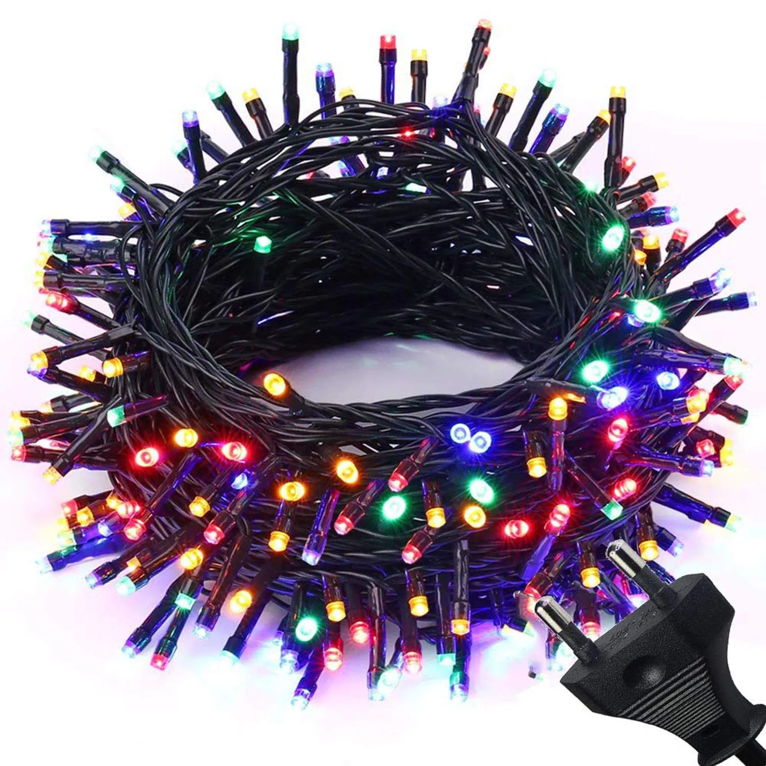 Kuber Industries 3 Pieces 8 MM 20 Meter LED's Waterproof Fairy Decorative String Light - Red Green Blue - Decoration Indoor/Outdoor for Party Wedding Diwali -CTKTC23021