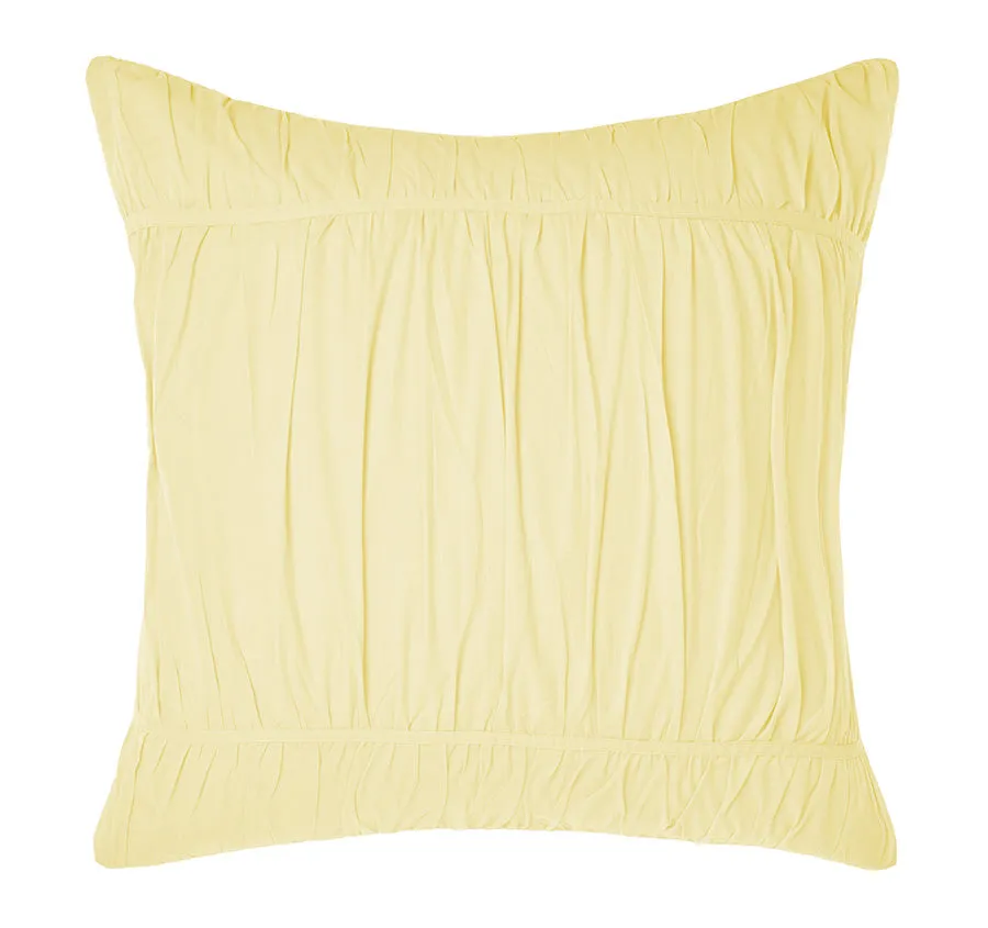 Layla European Pillowcase Lemon