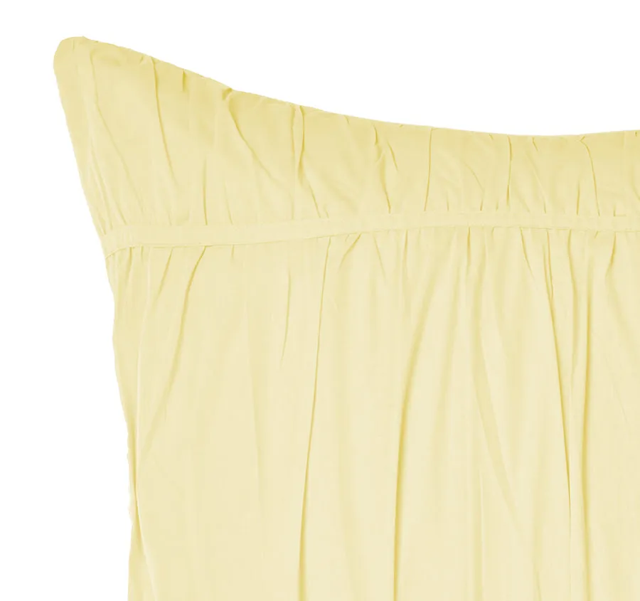 Layla European Pillowcase Lemon