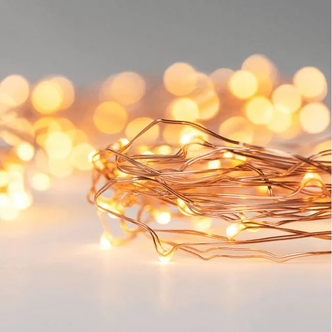 LED Starry Lights Shapeable Copper Wire - 8 ft.