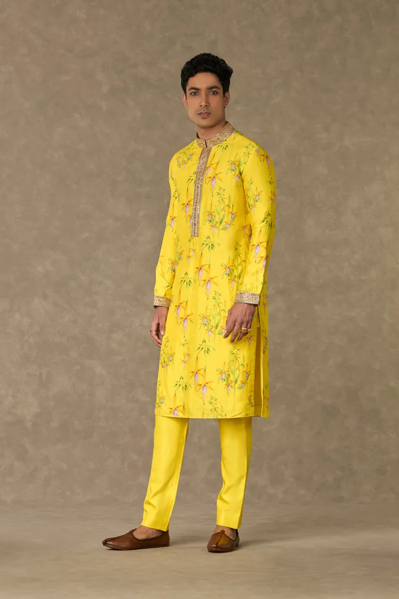 Lemon Yellow Juhi Kurta Set