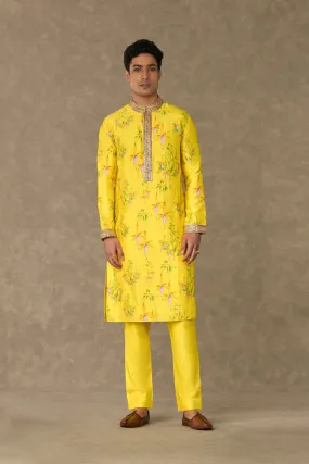 Lemon Yellow Juhi Kurta Set