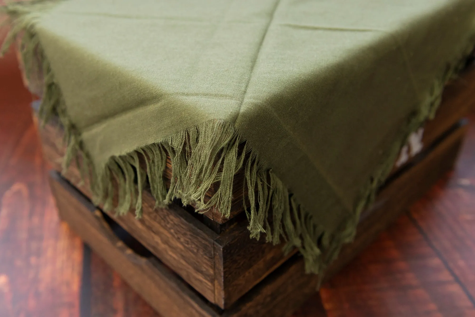 Linen Blanket - Army