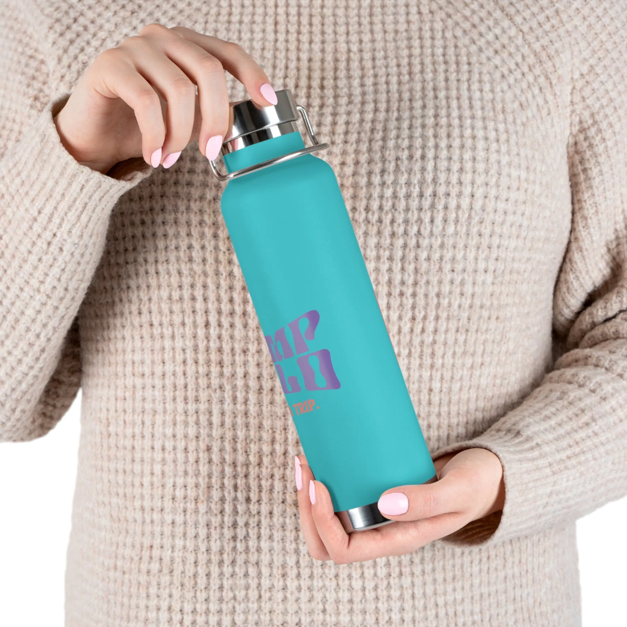 Lolo Carnival Copper Vacuum Insulated Bottle, 22oz