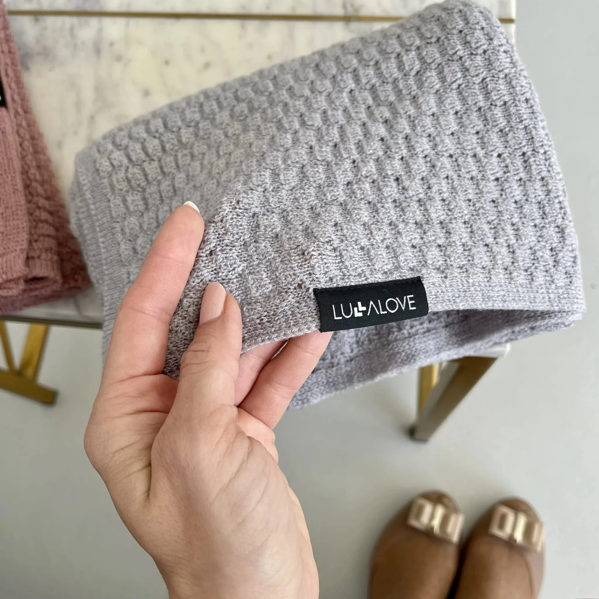 Lullalove Light Merino Baby Blanket & Swaddle