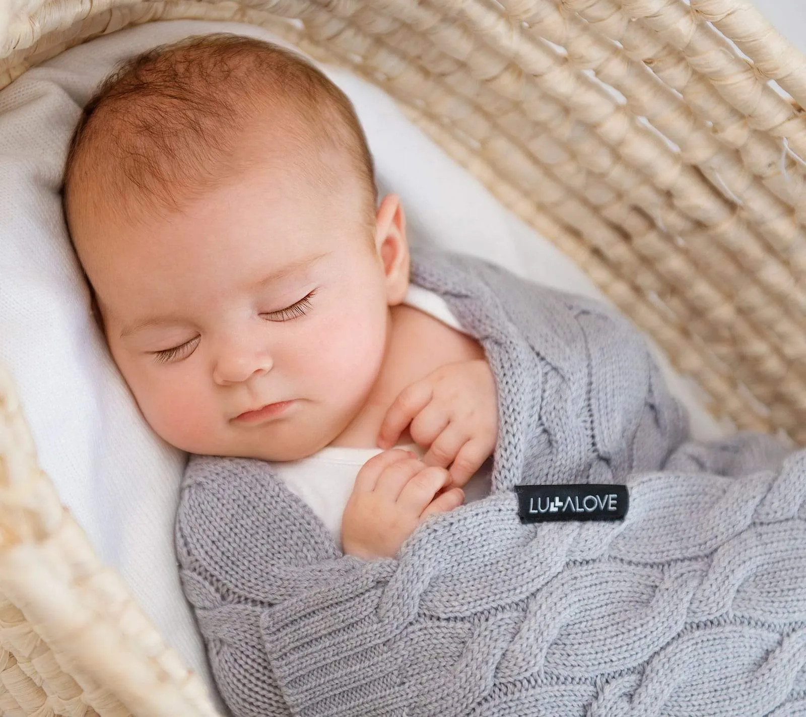 Lullalove Premium Merino Baby Blanket