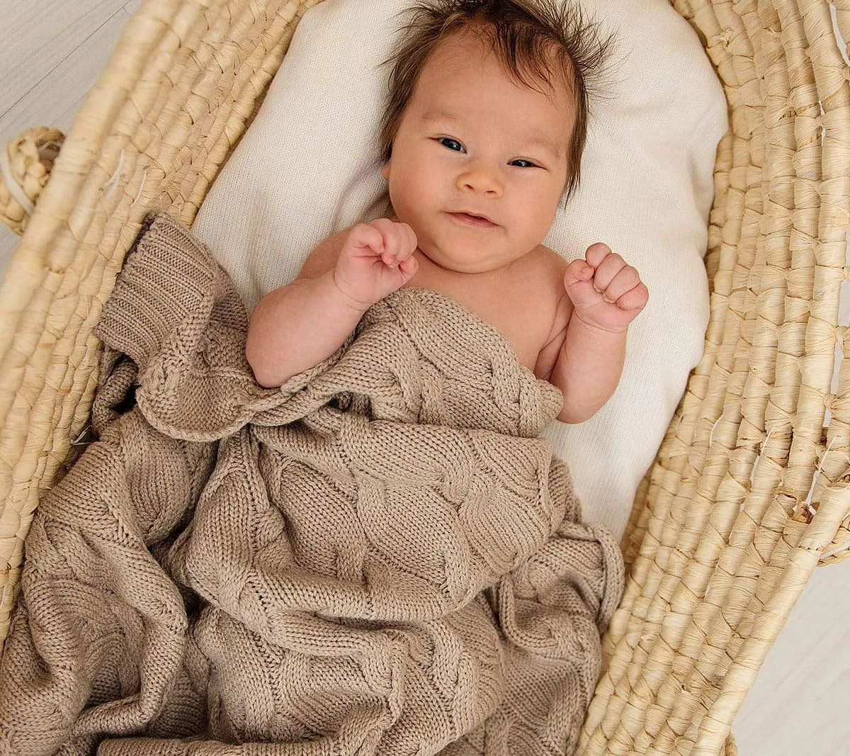 Lullalove Premium Merino Baby Blanket