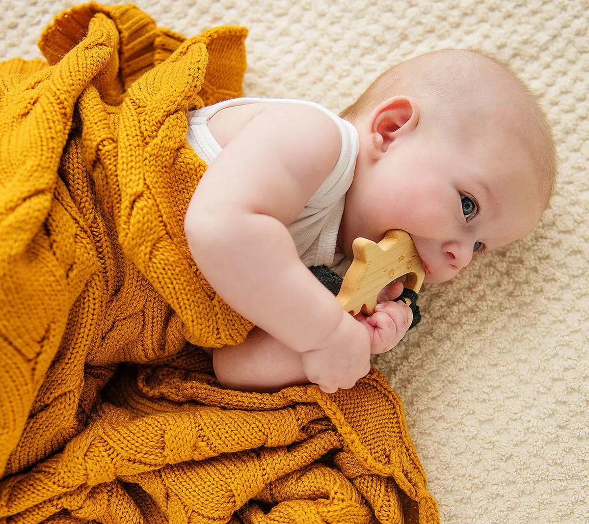 Lullalove Premium Merino Baby Blanket