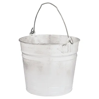 Magnolia Brush 8PAIL 8QT. GALVANIZED PAILHOT-DIPPED