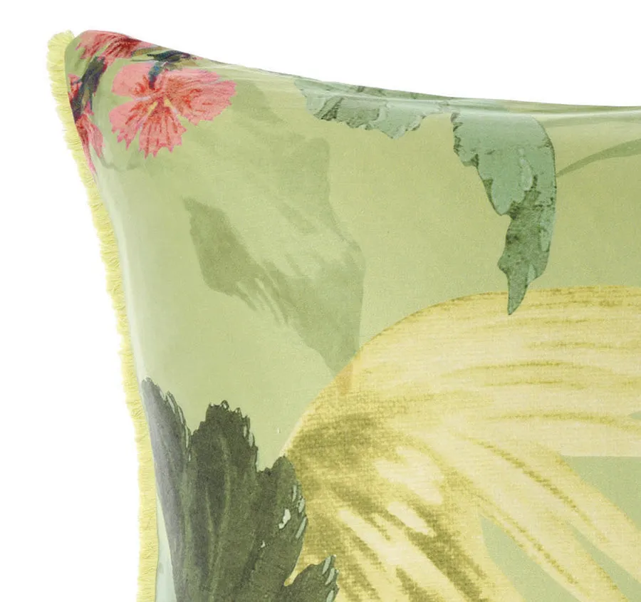 Matira European Pillowcase Green