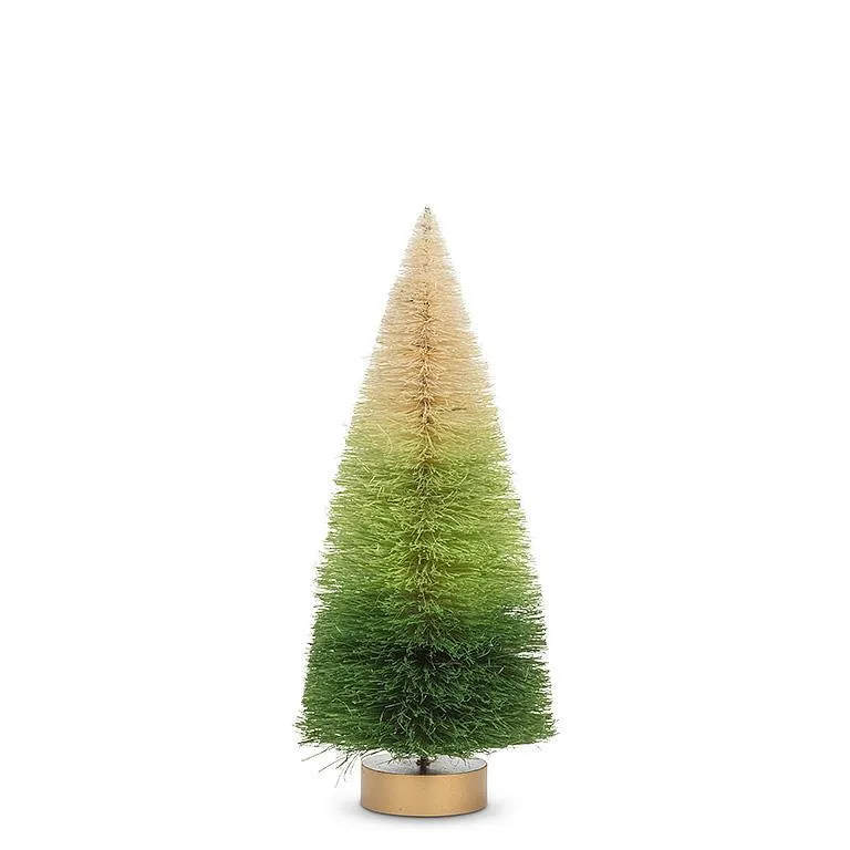 Medium Ombre Green Brush Tree