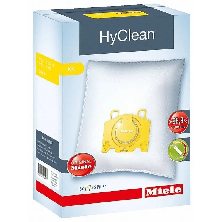 Miele HyClean KK Dust Bag Pack (5 DustBags   2 Filters)