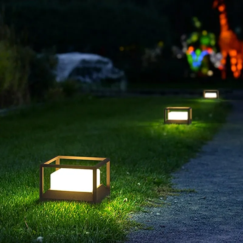 Modern Outdoor Waterproof Solar Garden Light: Lawn Light and Landscape Path Lighting