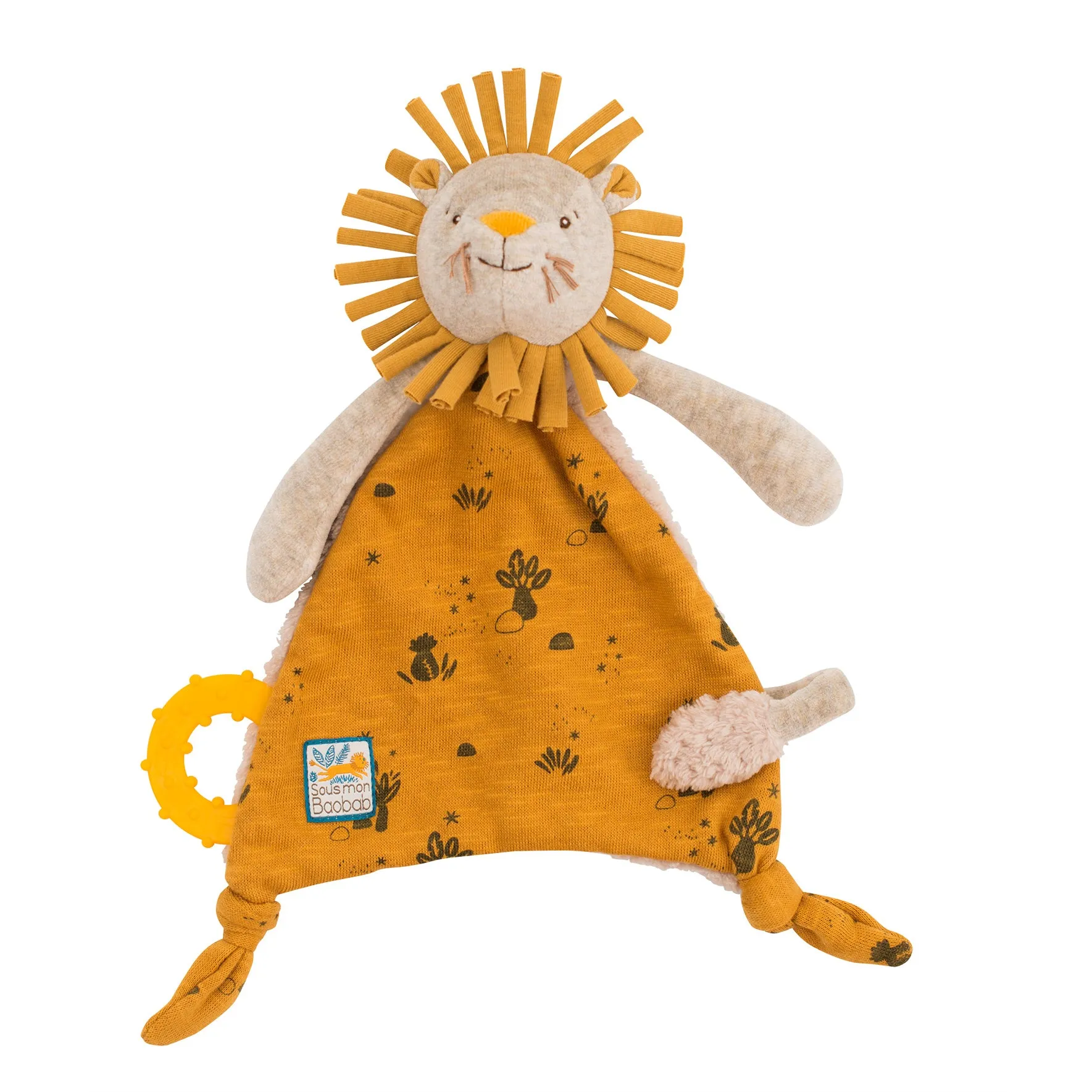 Moulin Roty Sous Mon Baobab Lion Baby Comforter