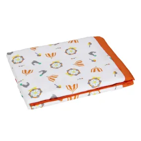 Muslin Blanket - 6 Layered - Carnival Orange