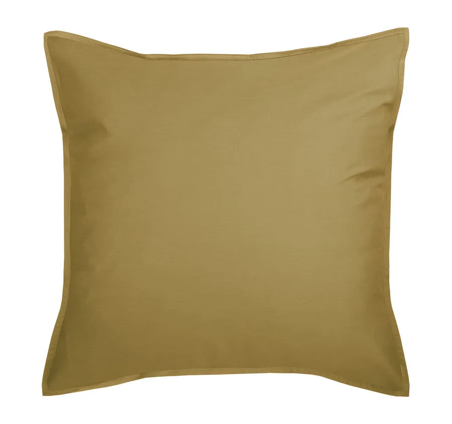 Nara 400THC Bamboo Cotton European Pillowcase Bronze