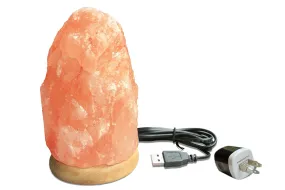 Natural Himalayan multicolor salt lamp