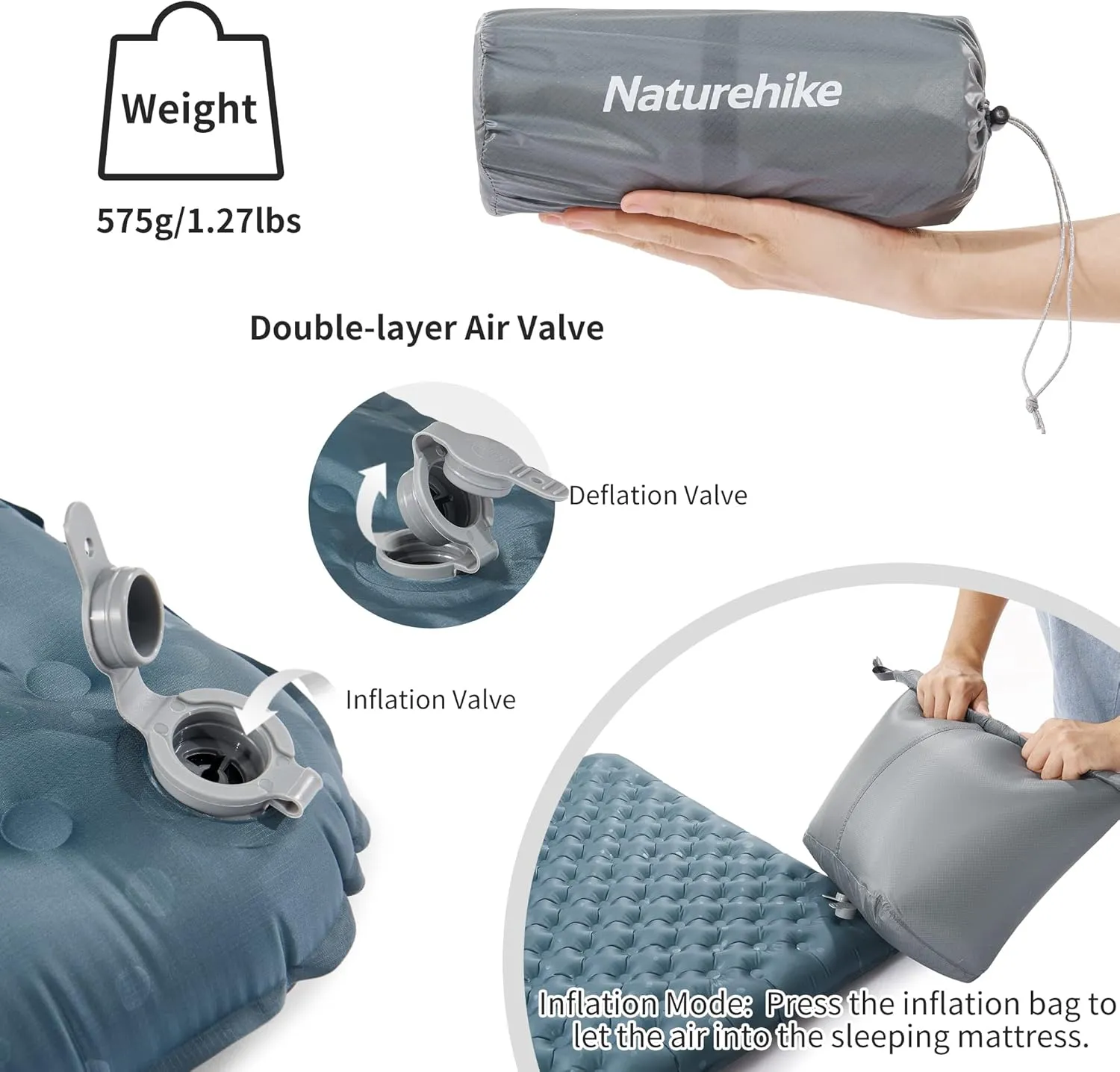 Naturehike R3.5 Ultralight Inflatable Sleeping Pad