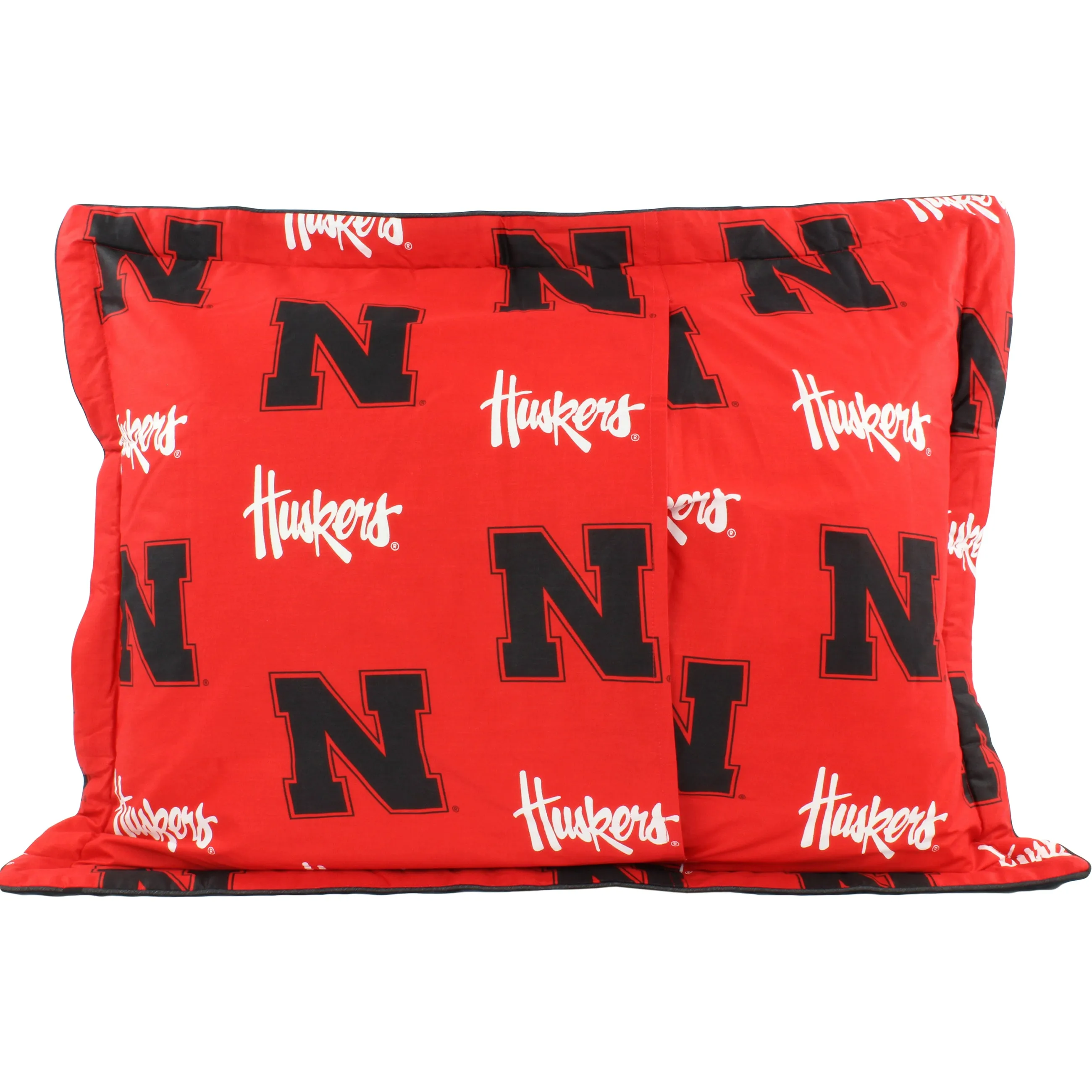 Nebraska Huskers Reversible Cotton Comforter Set