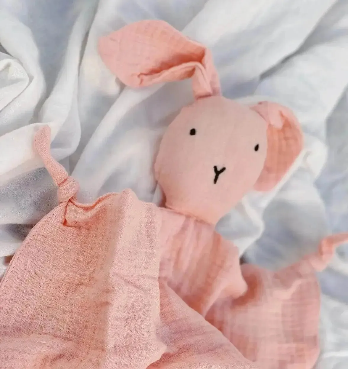 Nenina & Co. Dou Dou Bunny Comforter Rose