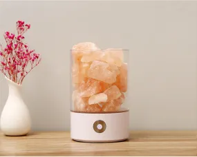 Night Light Natural Himalayan Salt Lamp Air Purifier USB